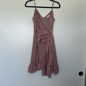 Blush Pink Soft Short Dress (Pink Lily)